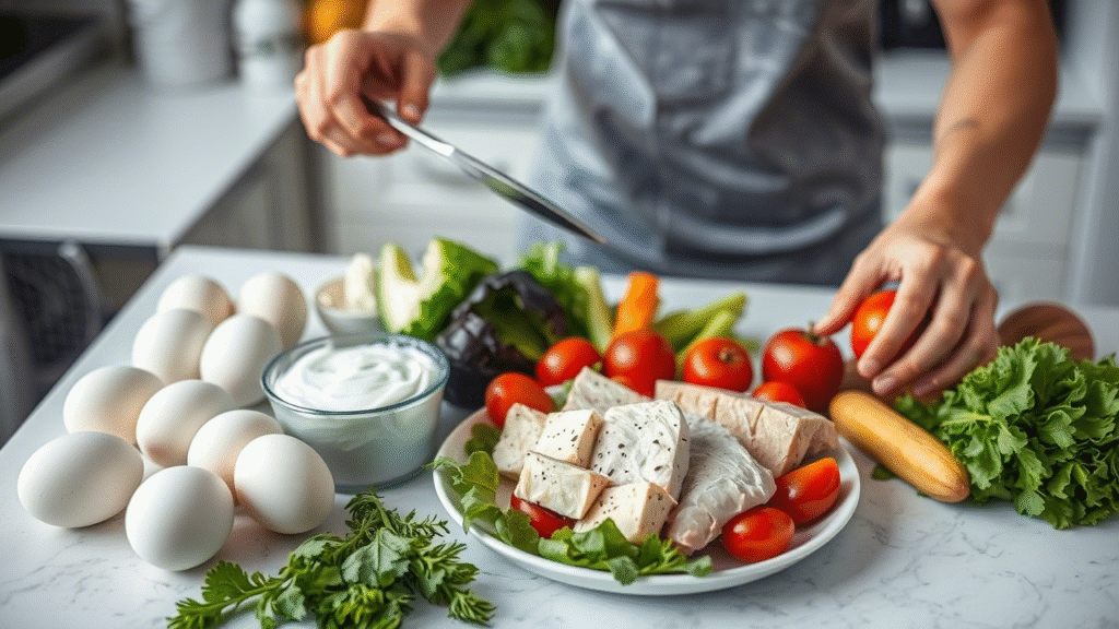 Quick Tip
Include a protein source in every meal and snack to keep muscle repair constant and support a lean body meal plan.